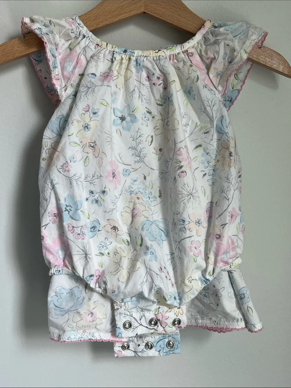 Tommy Bahama | Pastel Floral Baby Dress in Pink, Blue and Yellow Size 3-6 Months
